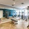 a gym with exercise equipment